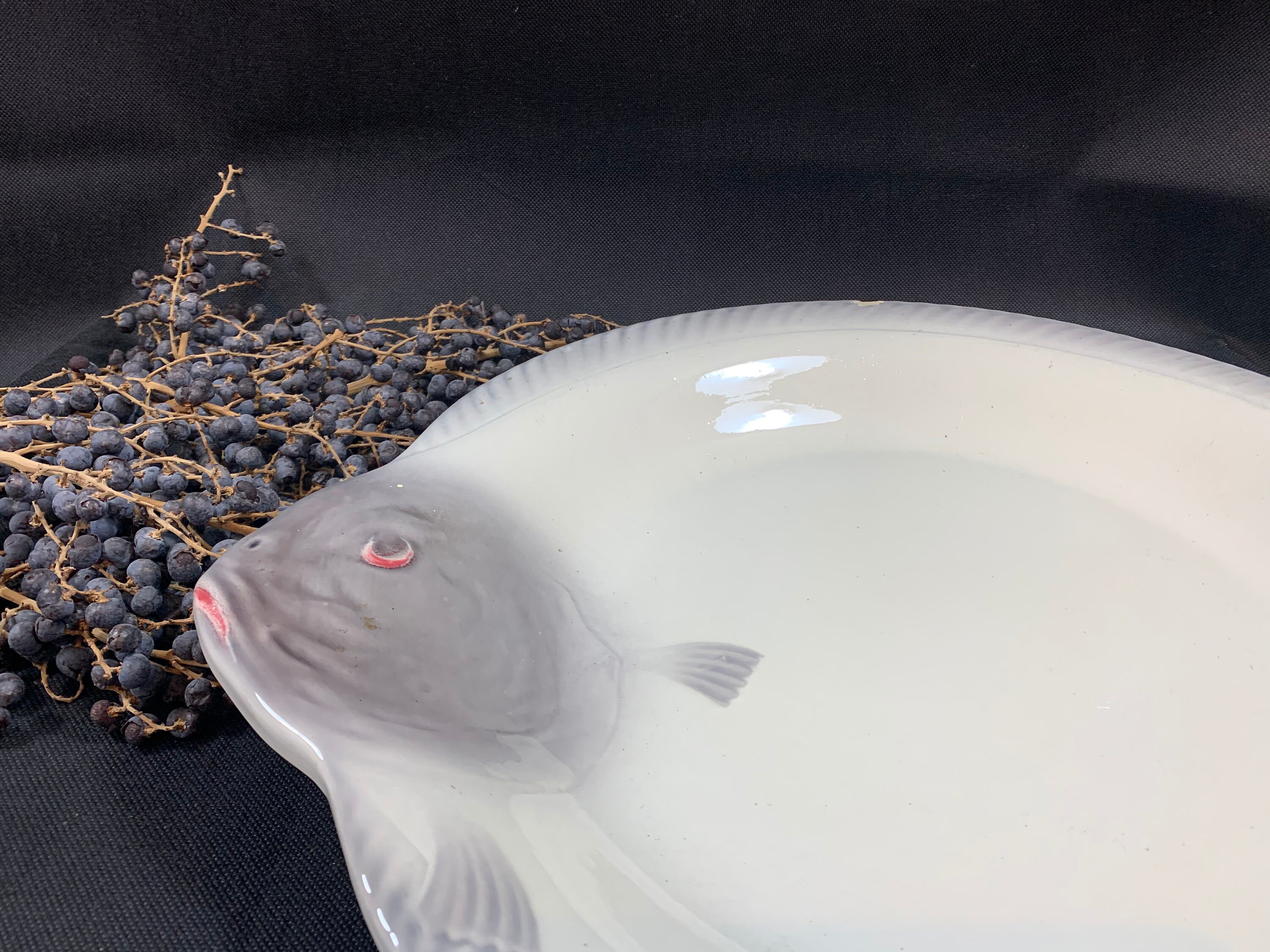 Ancien Moule à Poisson En Céramique - Waechtersbach Allemagne - Déco Ou Cuisson