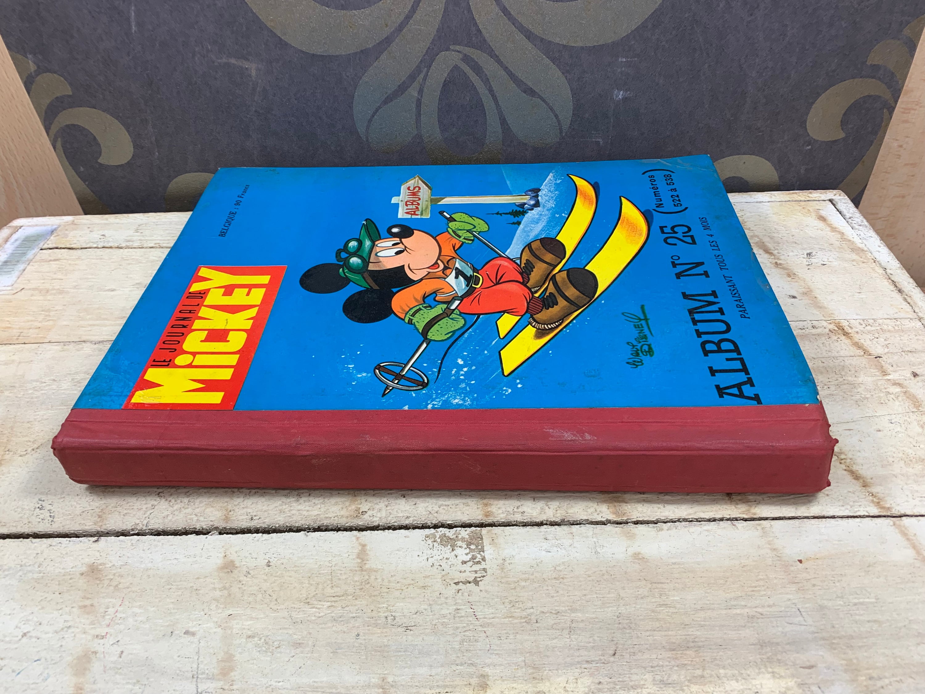 Le Journal De Mickey - 25 - Album 25 (numéros 522 à 538) - Disney