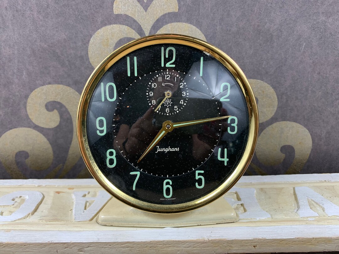 Vintage Junghans Alarm Clock Etsy