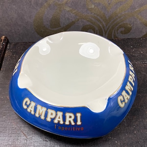 Vintage großer Campari Aschenbecher in sehr gutem Zustand - .de