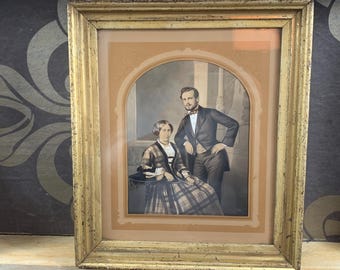 フランスアンティーク油絵肖像画、19世紀ブルジョワ紳士、壁画 - Etsy 日本
