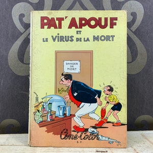 Pat&#39;Apouf et le virus de la mort -2nd trimester 1958 - 429-58 - By Maison de la Bonne Presse