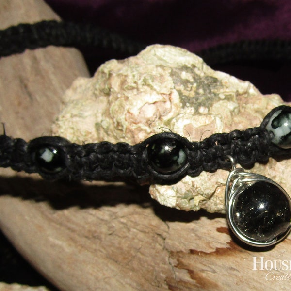 Hemp Choker Necklace Etsy