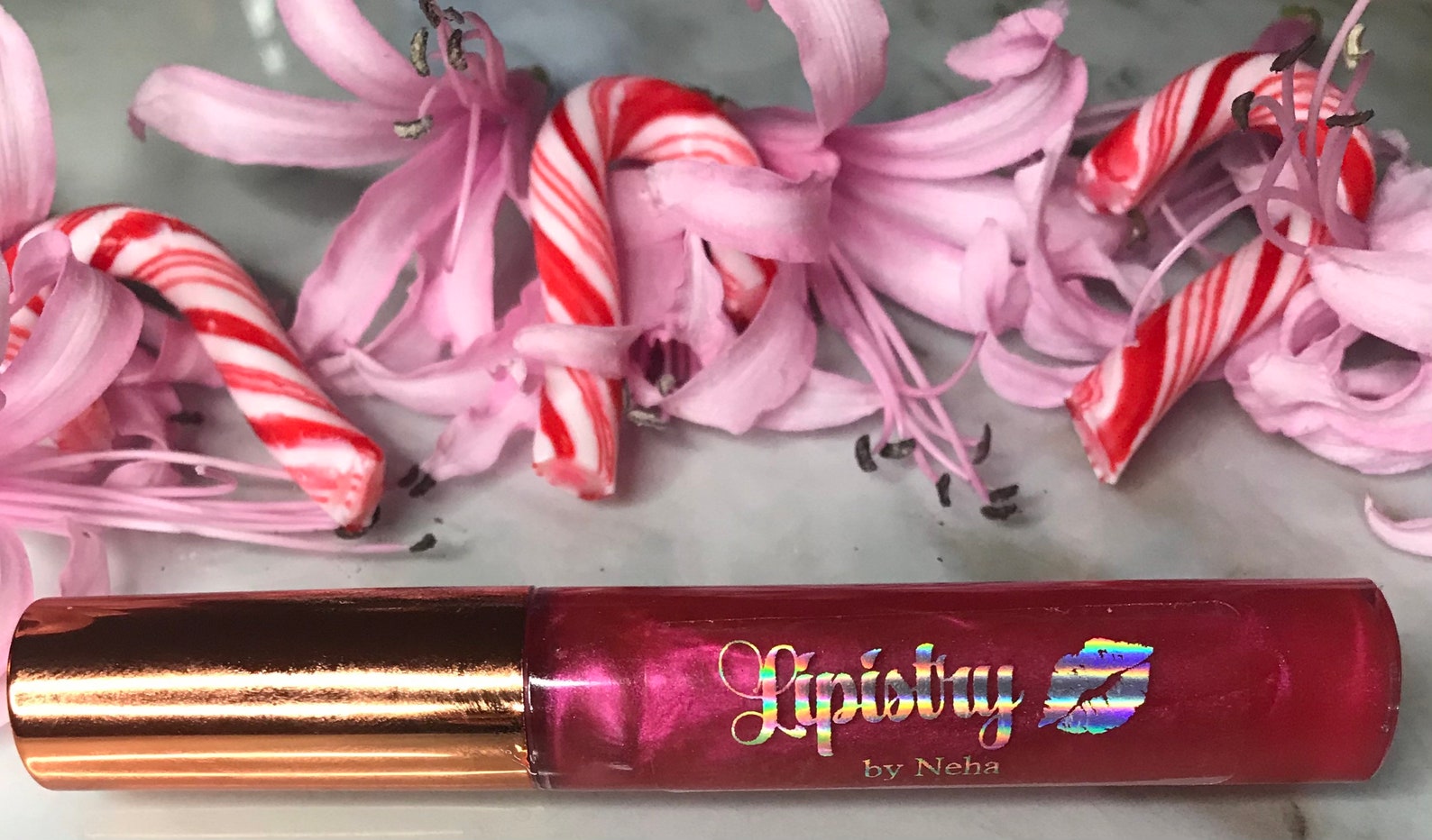 Rudolph Red Strawberry Scented Lip Gloss Stocking Filler Etsy