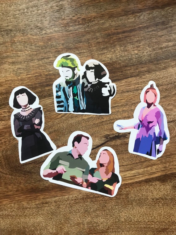 Beetle juice Inspired Sticker Pack The Musical in waterproof Lydia Deetz Perfect gift for Theatre Kids