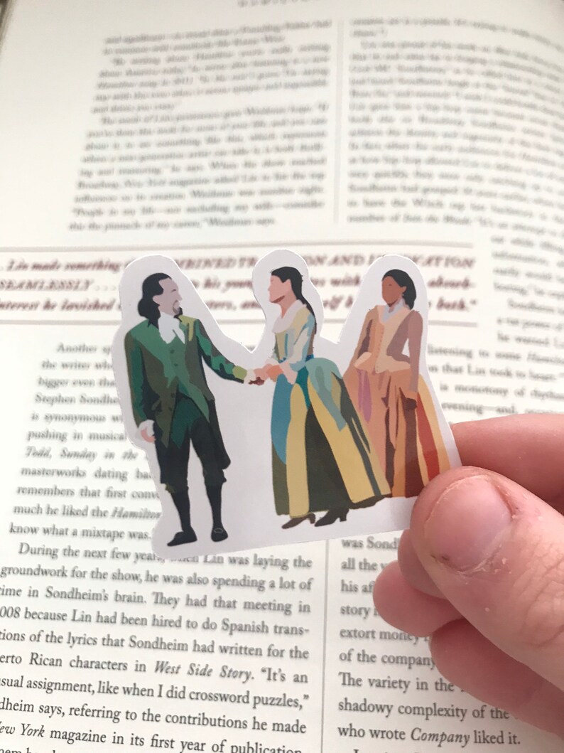 Eliza Hamilton Inspired Diecut Sticker Pack Matte Vinyl Glossy Waterproof Theatre Kid Gift Labels Paper Party Supplies Deshpandefoundationindia Org