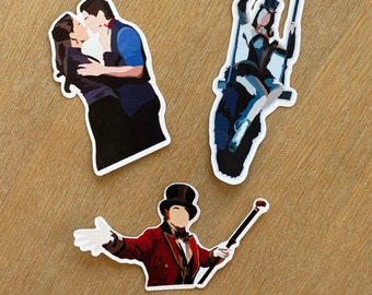 Moulin Rouge Broadway Inspired Sticker Set | Broadway Stickers | Waterproof | Theatre Stickers