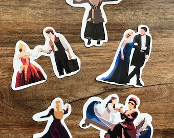 Anastasia Inspired Sticker or Sticker Pack Including 5 Stickers in Waterproof Derek Klena Christy Altomare Broadway Stickers