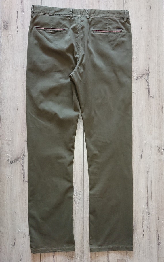 Hermes HERMÈS Vintage 90s Mens Chino Pants Trouse… - image 6