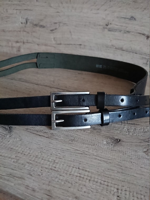 Leather Vintage Women Belt Buckles 