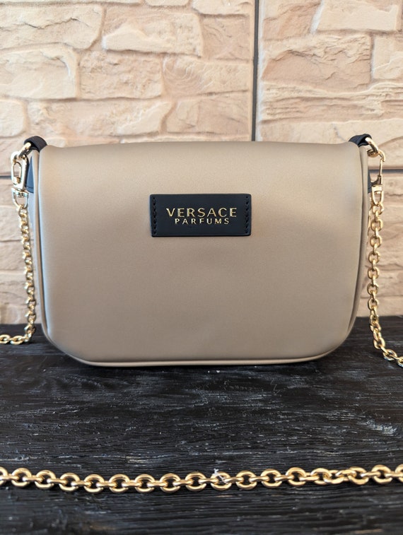 Versace Fragrance Handbag Clutch Shoulder Bag Crossbody Gold Etsy Ireland