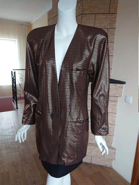 ESCADA by Margaretha Ley Vintage 80s Rare Blazer … - image 3