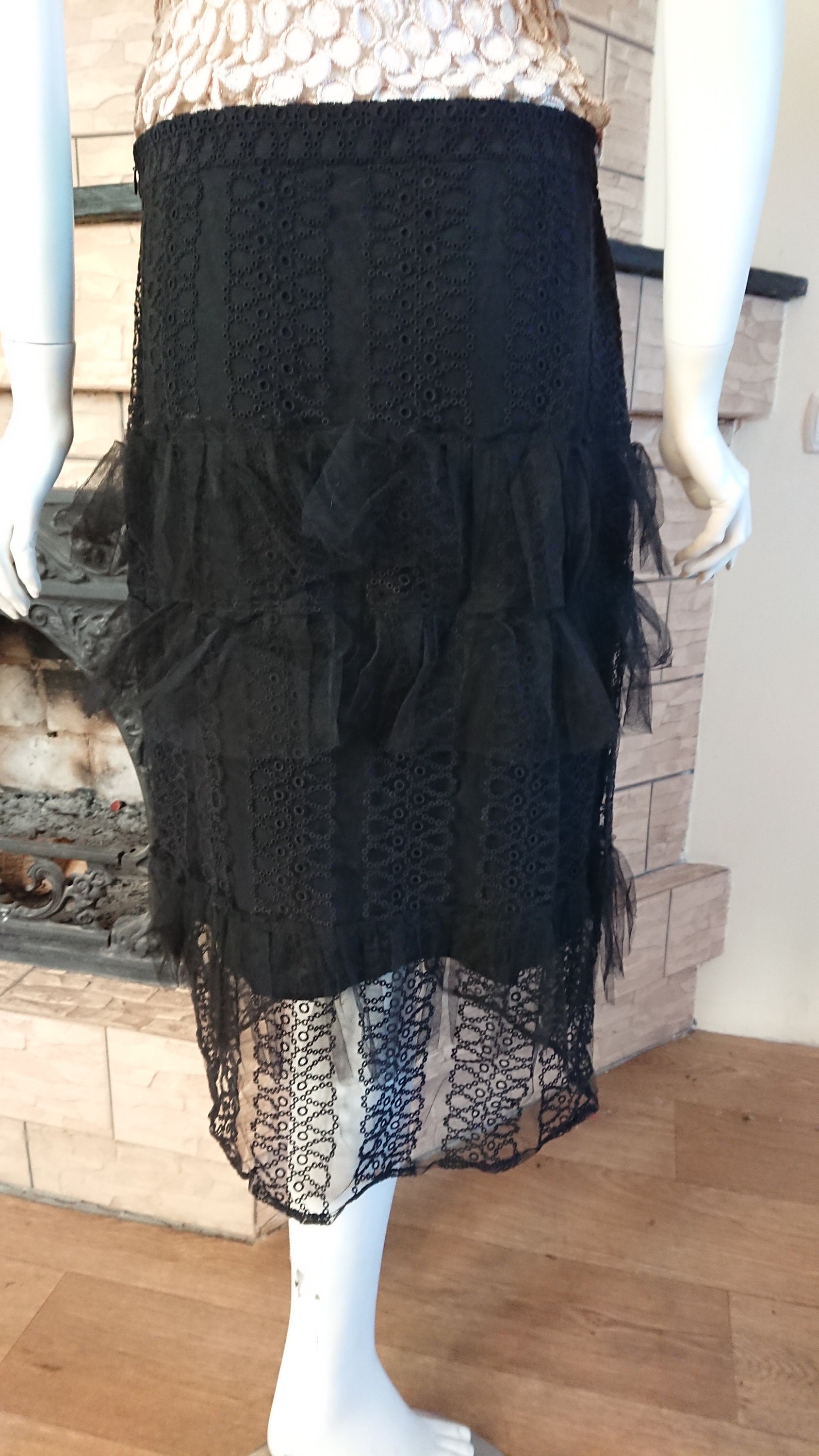 Burberry tulle skirt cheap