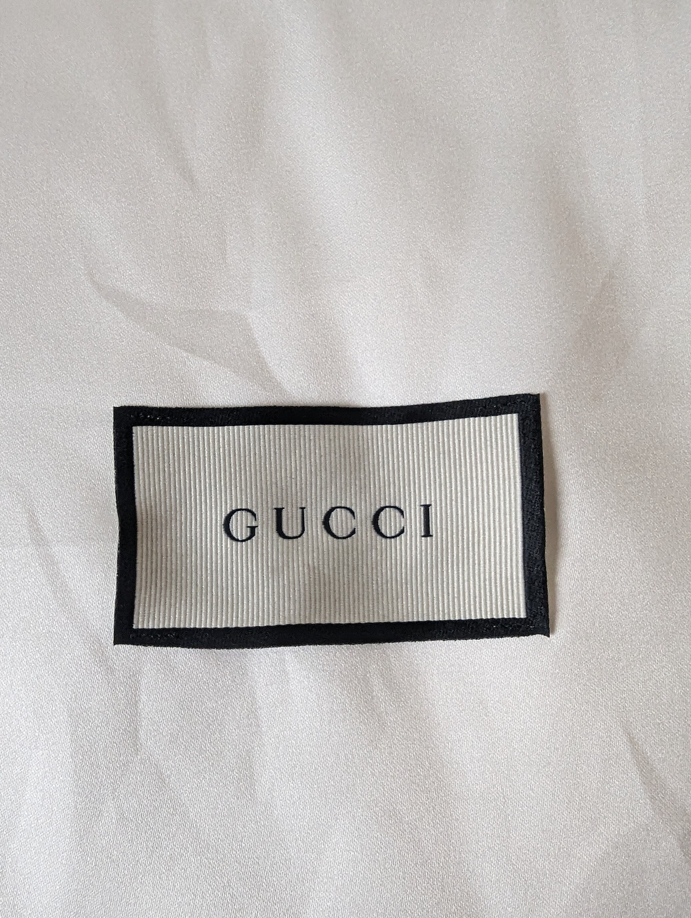 Authentic Gucci Drawstring Dust Bag