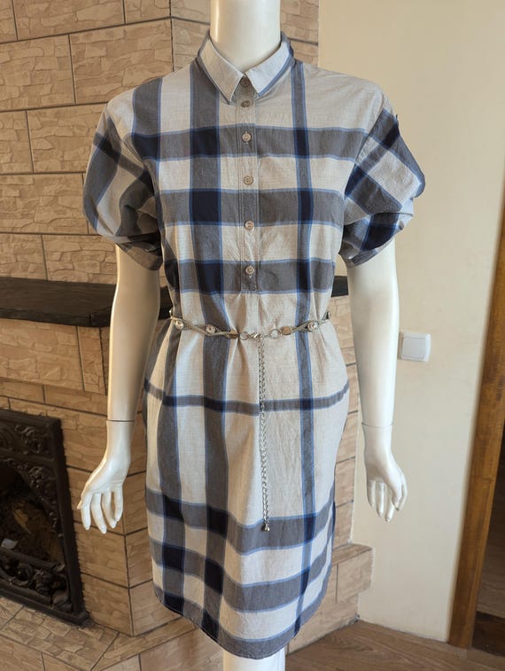 Burberry button up dress hot sale