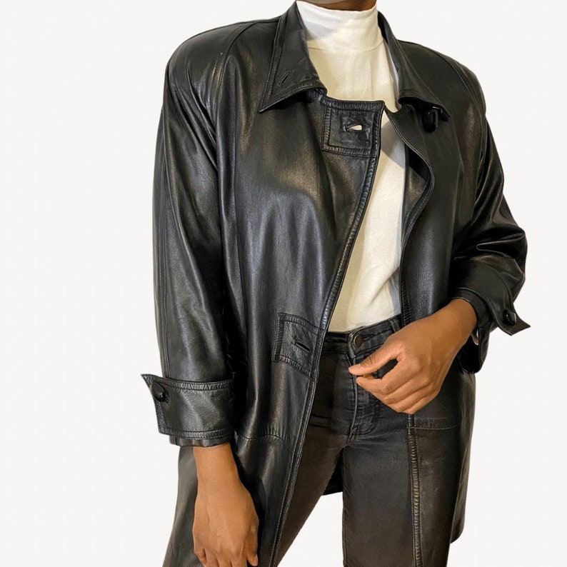 oversized 80s jacket