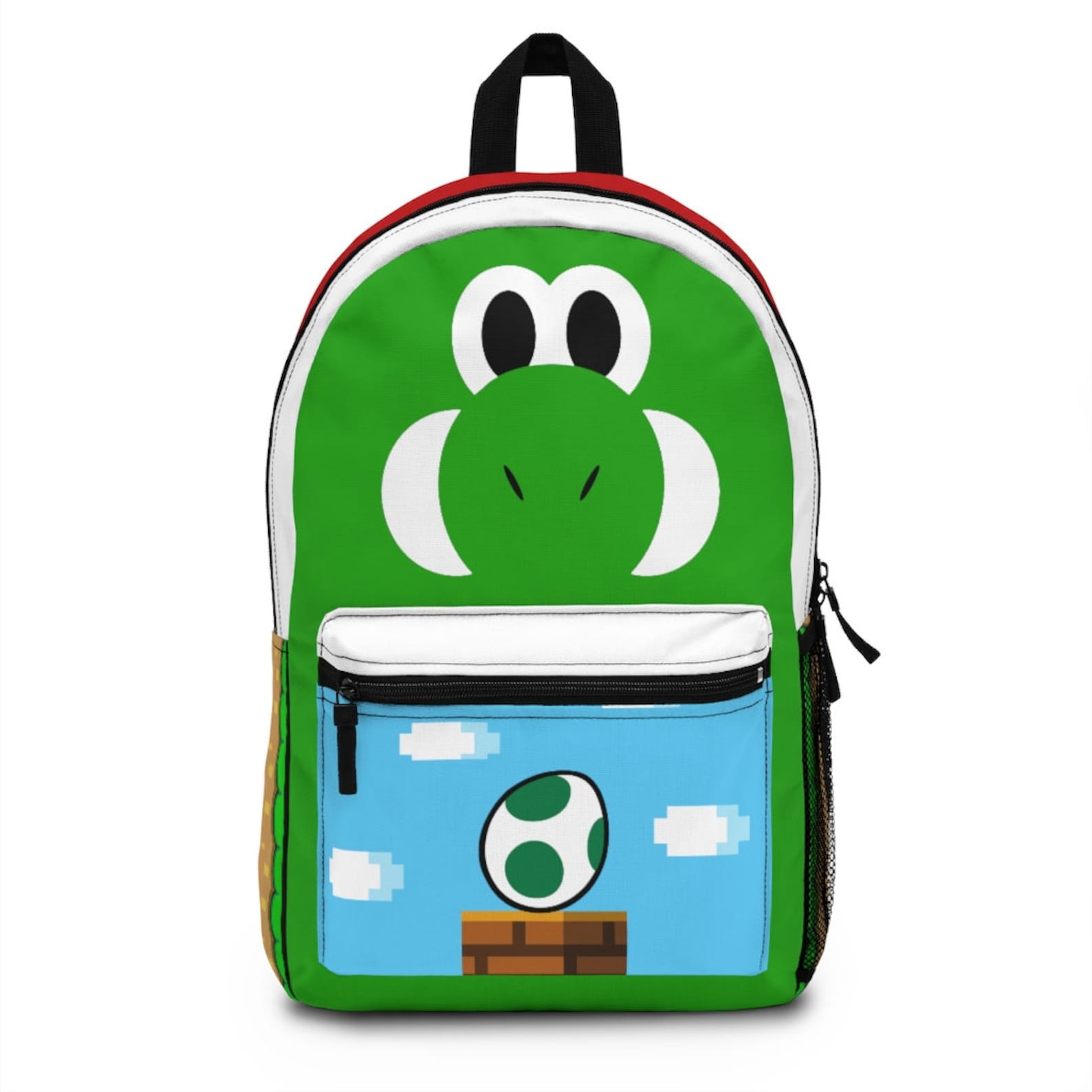Yoshi Dinosaur Retro Backpack Bag Gaming Gamer Cool Cute Gift Etsy