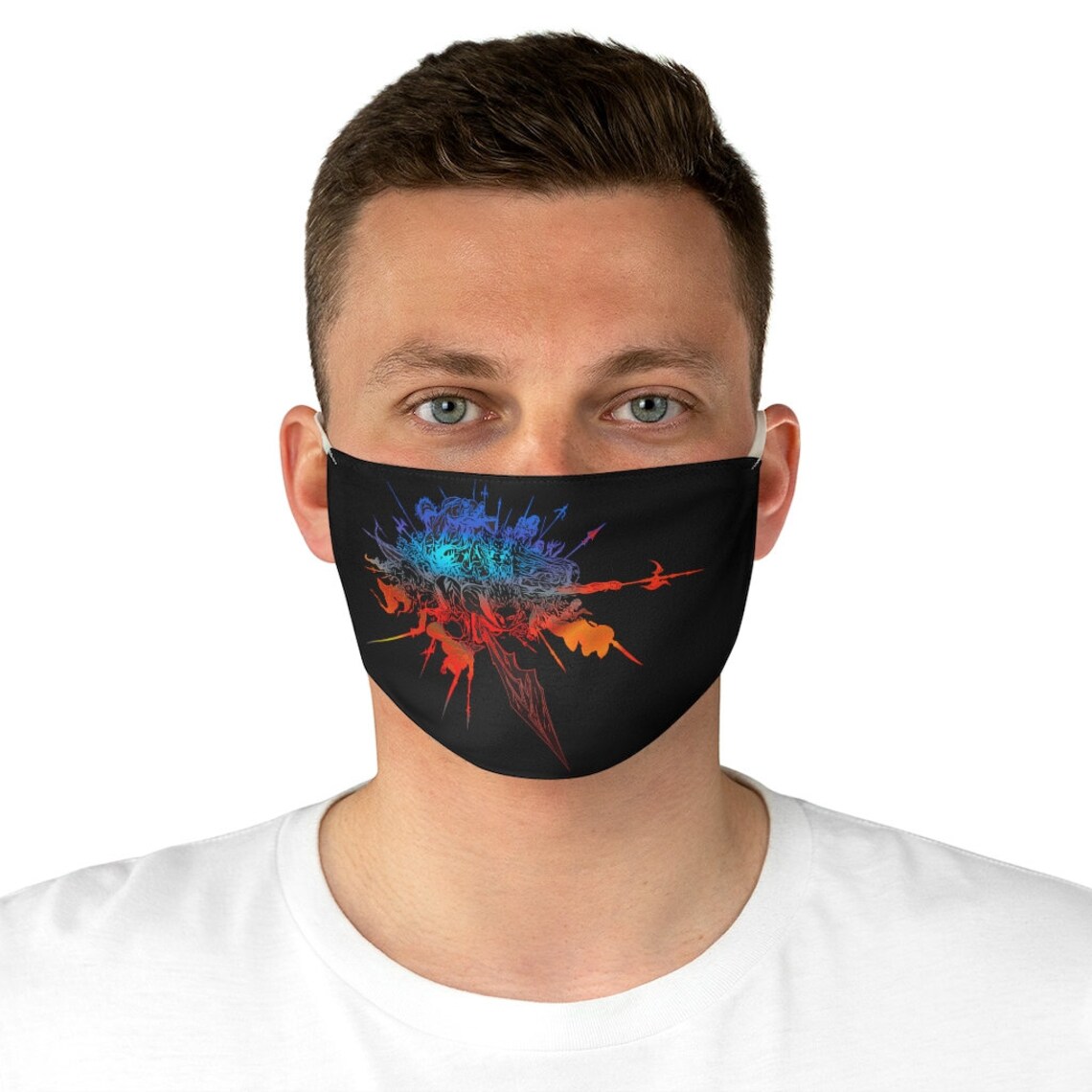 FFXIV Final Fantasy 14 FF14 Adjustable Face Mask Reusable and Etsy