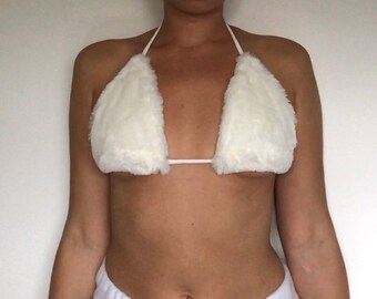 furry bralette