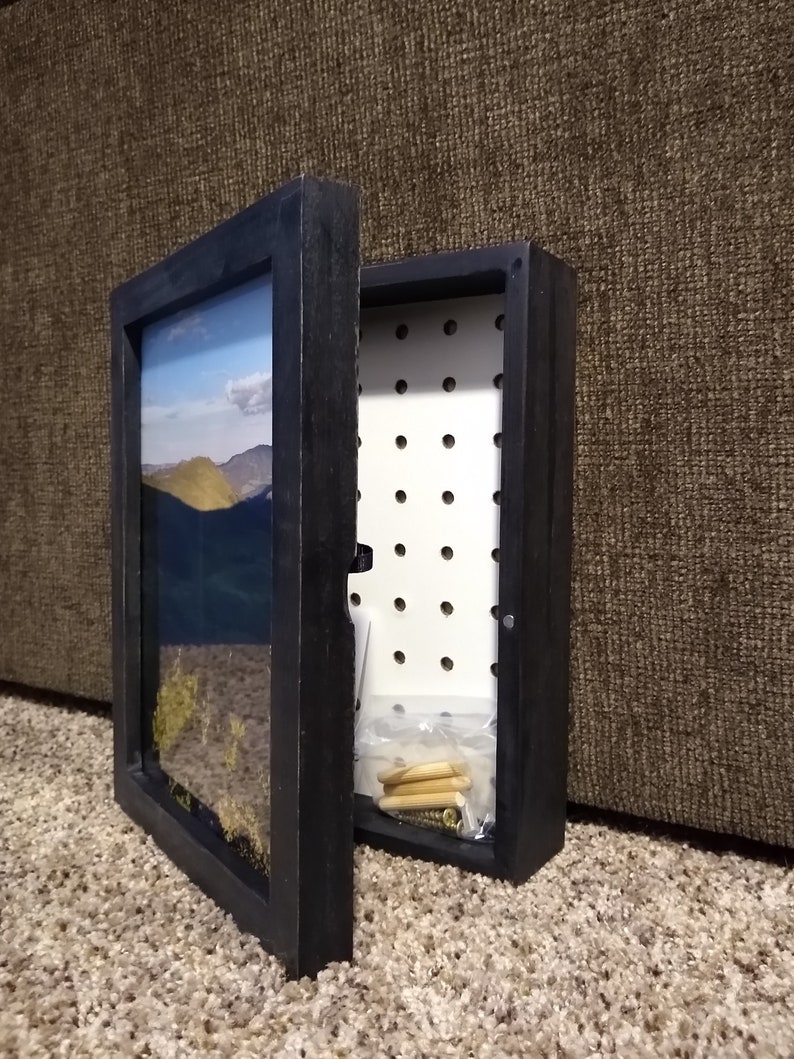 Concealment Picture Frame Box 8x10 Etsy