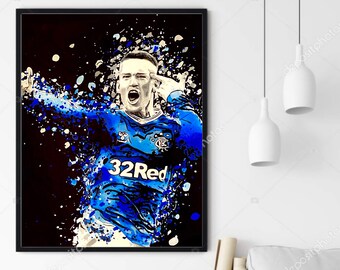 Ryan Kent Art - Hand Painted Art Prints - Poster - Gift