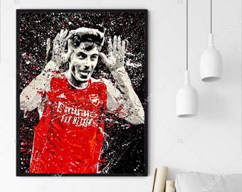Kai Havertz Art - Hand Painted Art Prints - Poster - Gift