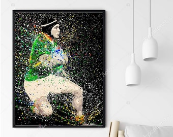 Cheslin Kolbe Art - Hand Painted Art Prints - Poster - Gift