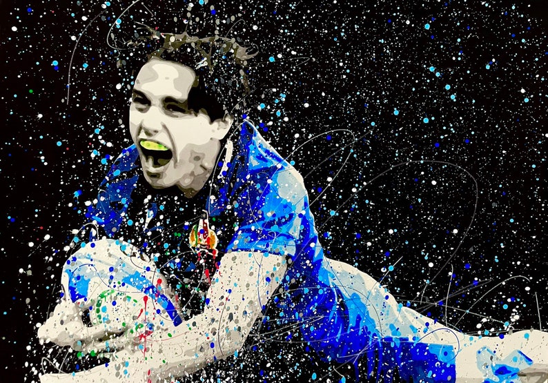 Ange Capuozzo Art Hand Painted Art Prints Poster Gift Etsy