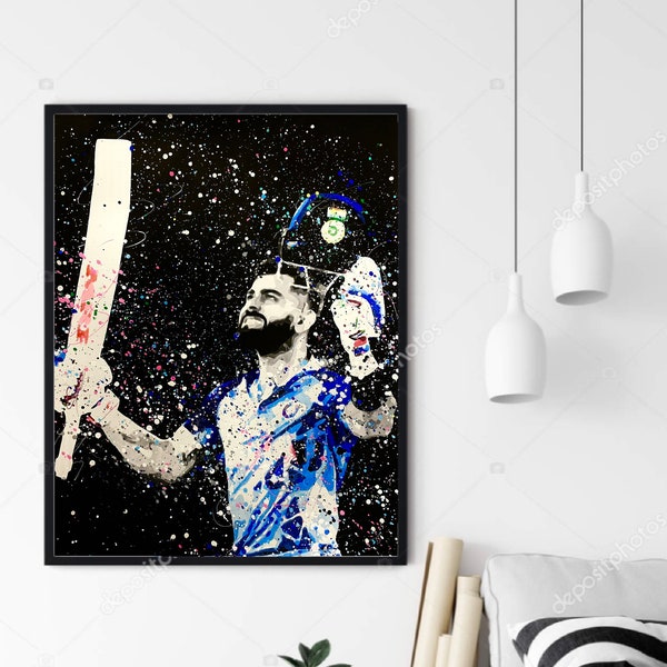 Buy Virat Kohli Wall Art Online In India Etsy India