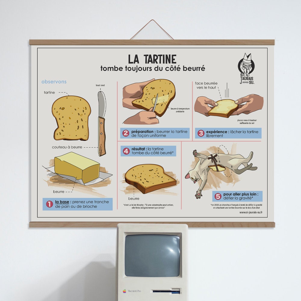 Affiche - Tartine