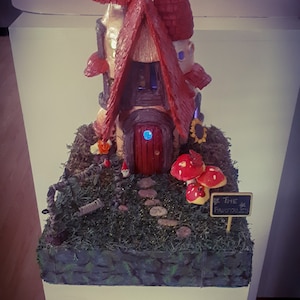 Light up large fairy house