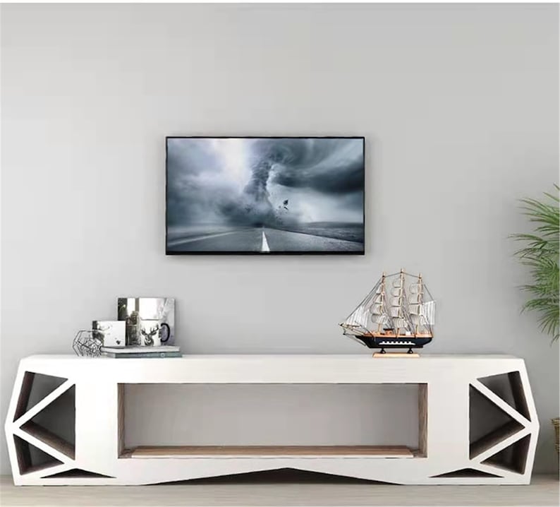 creative sail boat model living room decoration table set
