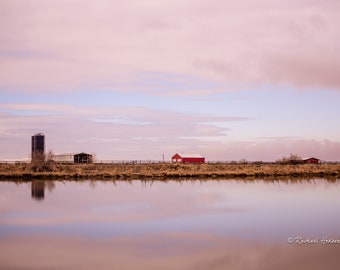 Pink Skies & Red Barn