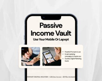 Cofre de Renda Passiva | Pacote de Produtos Digitais PLR MRR (Download Digital)