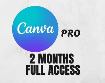 Acesso completo e privado ao Canva Pro | 2 meses | Essencial para donos de empresas e profissionais de marketing independentes