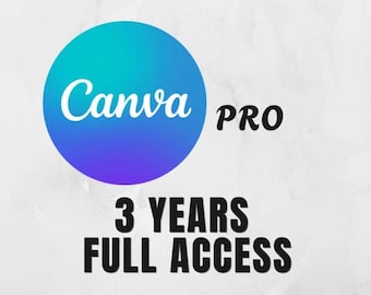Acesso privado completo ao Canva Pro | Oferta limitada de 3 anos (entrega digital)