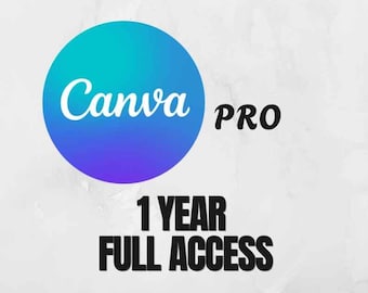 Acesso privado completo ao Canva Pro | Oferta limitada de 1 ano (entrega digital)