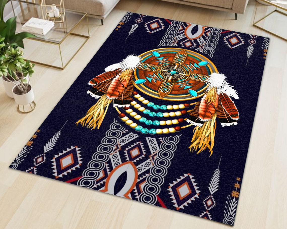 Native Rug Native American Indian Rugs Southwestern Rug Etsy