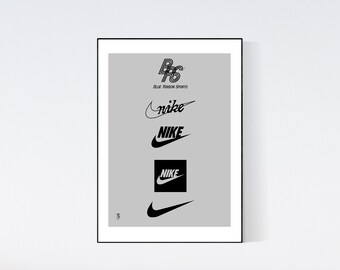 nike logo poster