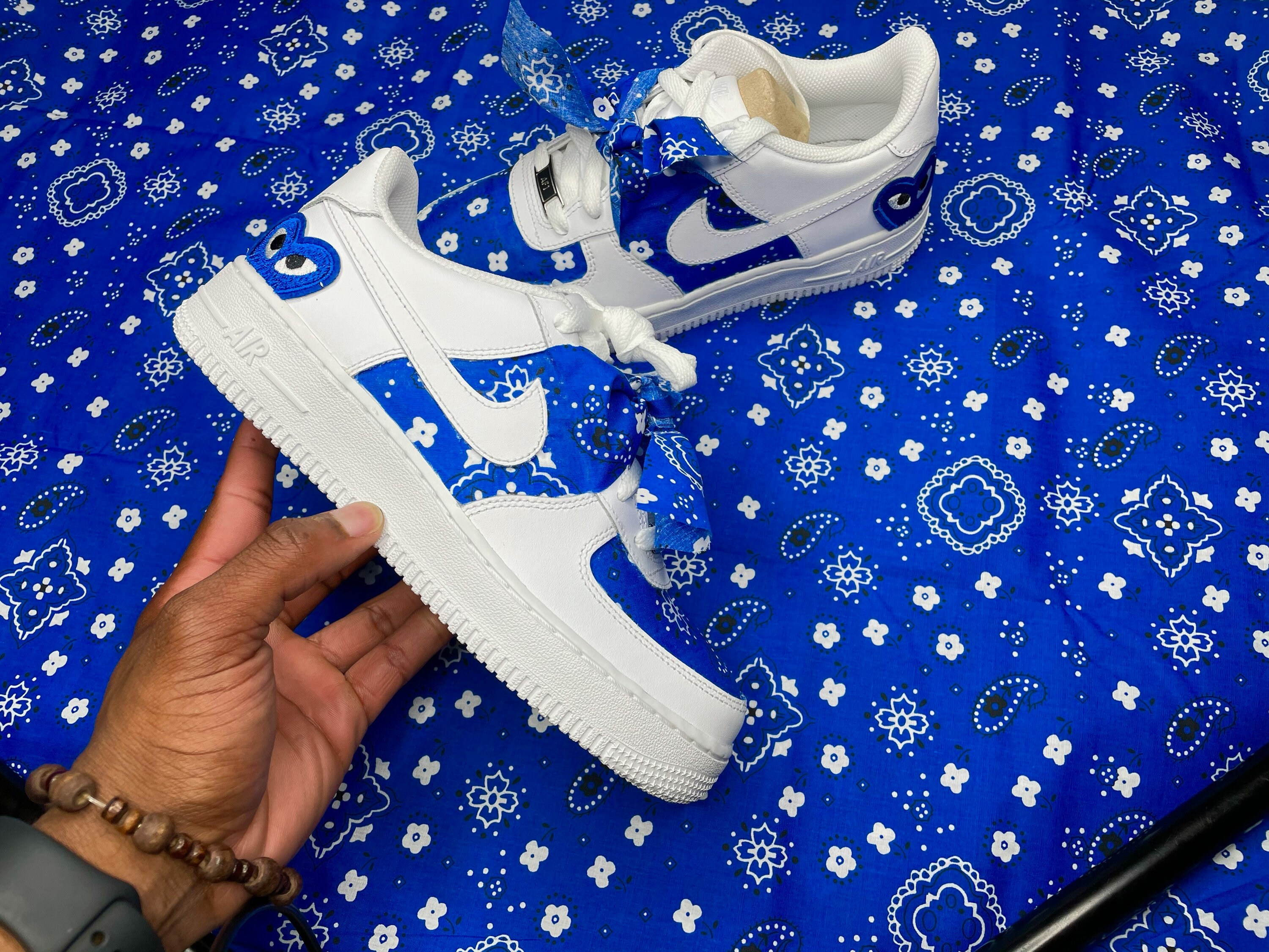 bandana on air force 1