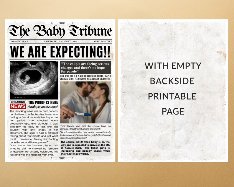 Funny Pregnancy Announcement Grandparents Pregnancy Etsy