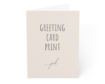 Custom Greeting Card Print - PhotoDigiStudio Printing & Shipping Service