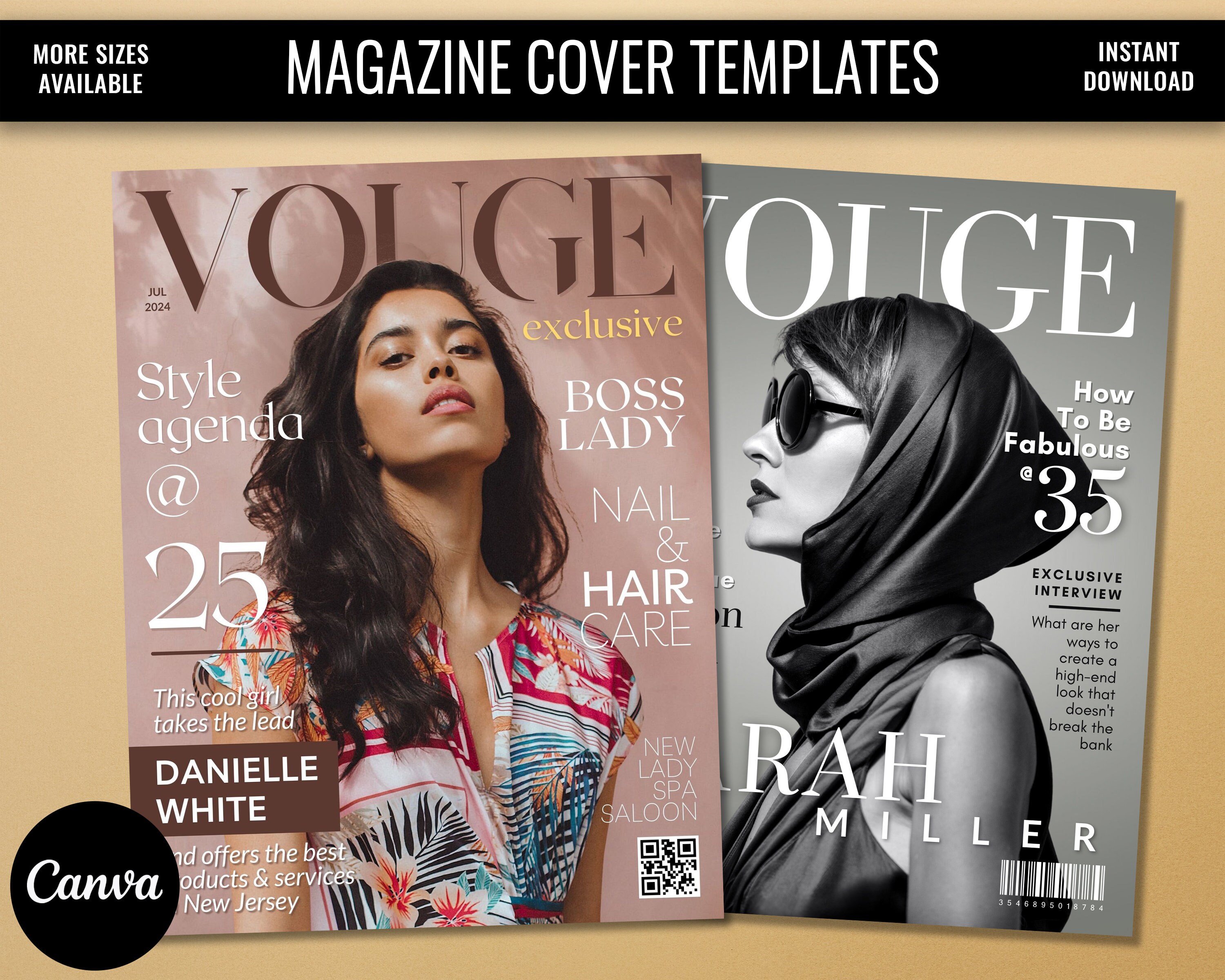 How to Create Your Own Vogue Magazine Cover