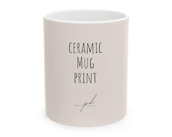 Custom Ceramic Mug Print - PhotoDigiStudio Printing & Shipping Service