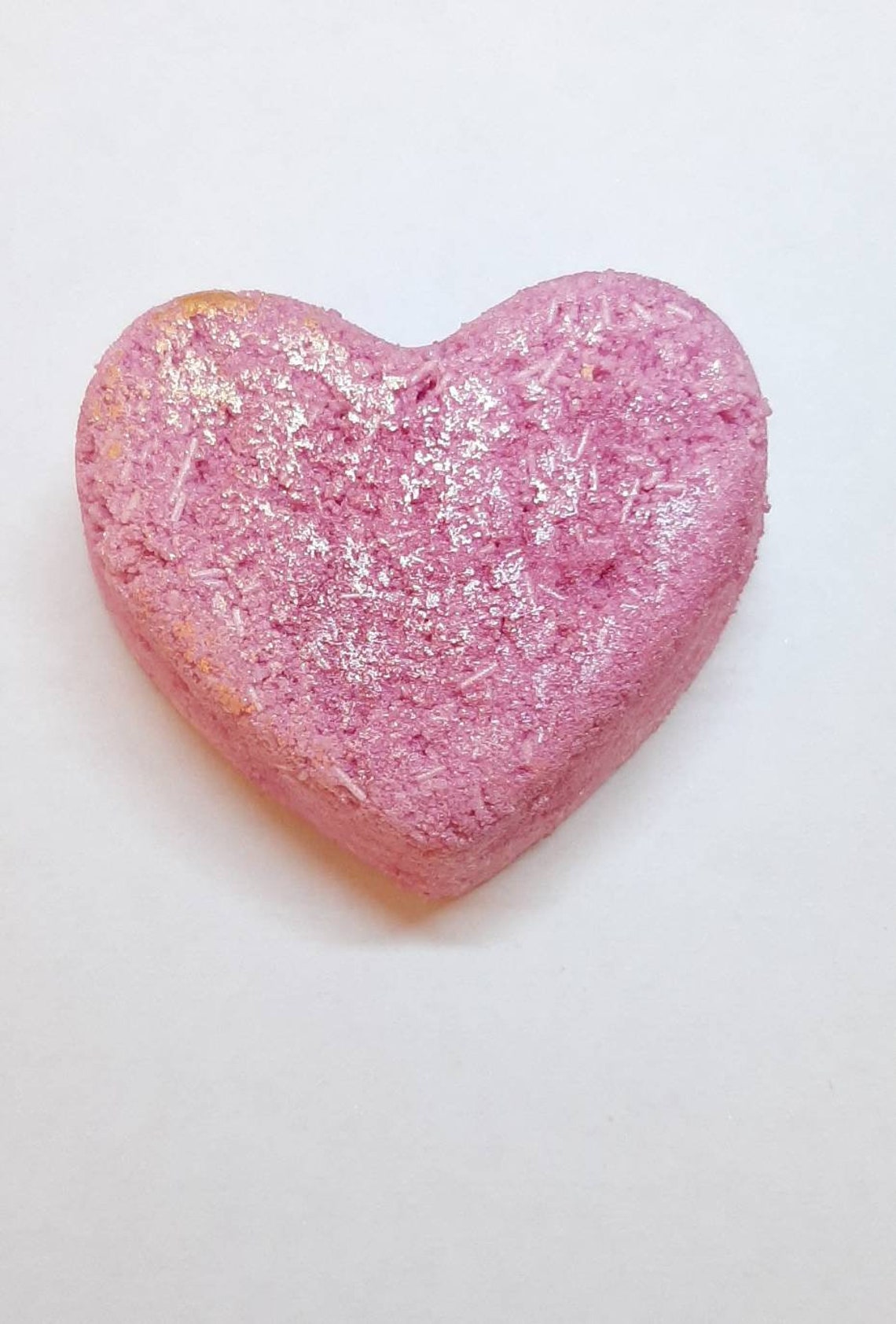 Heart Shaped Bath Bombs Homemade Etsy