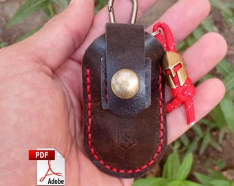 Leather Sheath Pattern for Victorinox MiniChamp 58mm - DIY PDF Template