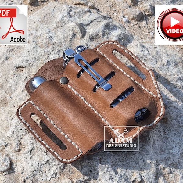 Leather man sheath, multitool pouch Simple Easy PDF Fast&Easy