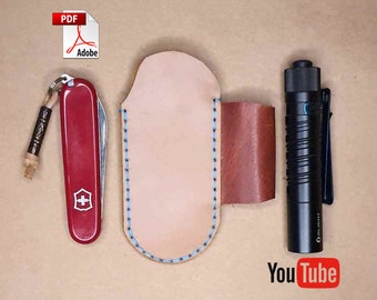 Victorinox, leather sheath, belt sheath, flash light, swiss, PDF Fast&Easy
