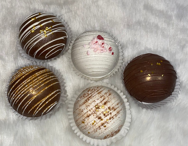 Hot Cocoa Bombs Hot Chocolate Bomb Gift Package Pack Of 4 | Etsy