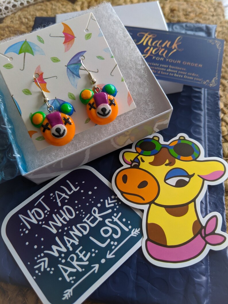 Animal Crossing Earrings